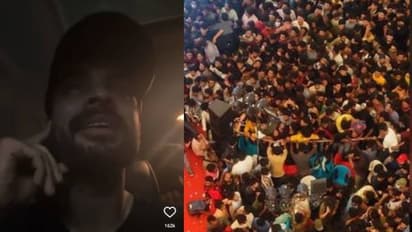 വൻ ജനക്കൂട്ടം; പ്രൊമോഷൻ നടത്താനാകാതെ മടങ്ങി 'തല്ലുമാല' ടീം, സ്നേഹത്തിന് നന്ദിയെന്ന് ടൊവിനോ