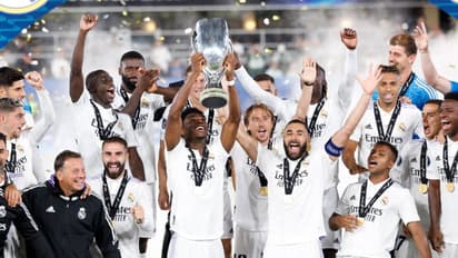 സൂപ്പര്‍ റയല്‍! റയൽ മാഡ്രിഡിന് യുവേഫ സൂപ്പര്‍ കപ്പ്; റൗളിനെ പിന്നിലാക്കി കിംഗ് ബെന്‍സേമ