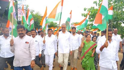 జాతీయ జెండాల పంపిణీలో కేంద్రం విఫలం: మంత్రి హరీశ్ రావు