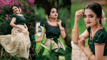 പ്രണയം തുളുമ്പുന്ന വരികളോടെ ഫോട്ടോഷൂട്ട് ചിത്രങ്ങള്‍ പങ്കുവെച്ച് രേഷ്‍മ നായര്‍