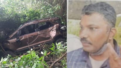 ഇടുക്കിയിൽ വാഹനം 500 അടി താഴ്ചയിൽ കൊക്കയിലേക്ക് പതിച്ചു, തകര്ന്ന് തരിപ്പണമായി കാര്