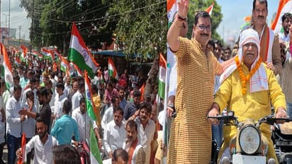 अयोध्या में तिरंगा बाइक रैली में जमकर हुआ ट्रैफिक नियमों का उल्लंघन, प्रशासन ने बंद की आंखे