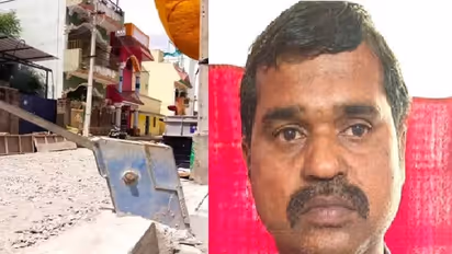 அடிபம்ப்பை புதைத்து கால்வாய் கான்கிரீட் ... ஒப்பந்ததாரரை கைது செய்தது போலீஸ்!!