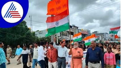 ರಾಷ್ಟ್ರಧ್ವಜಕ್ಕಿಂತಲೂ ಎತ್ತರದಲ್ಲಿ ಎಬಿವಿಪಿ ಧ್ವಜ ಹಾರಾಟ, ಶಿಕ್ಷಣ ಸಚಿವರ ವಿರುದ್ಧ ದೂರು