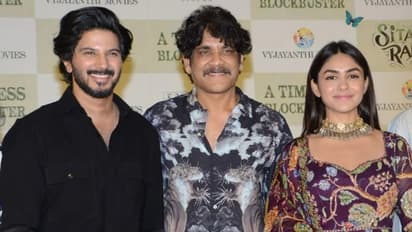 నాగార్జున షాకింగ్ కామెంట్స్, సీతారామం నేను చేయాల్సింది దుల్కర్ దగ్గరకు వెళ్లిందంటూ...