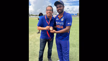 IND vs WI 2022: Asianet News journalist thrilled after Sanju Samson gifts him winner's medal