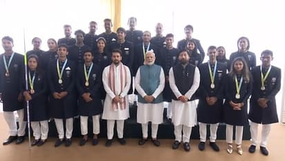PM Modi hosts India's CWG 2022 contingent; hails start of country's 'golden era' in sports