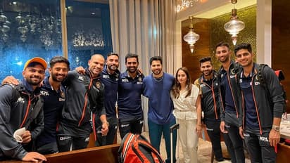 3 मैचों की सीरीज के लिए जिंबाबवे रवाना हुई टीम इंडिया, बॉलीवुड कपल वरूण धवन-नताशा ने दी शुभकामनाएं