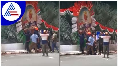 ಟಿಪ್ಪು ಸುಲ್ತಾನ್ ಬ್ಯಾನರ್ ಹರಿದ ಪ್ರಕರಣ, ಸರ್ಕಾರದ ವಿರುದ್ಧ ಕಾಂಗ್ರೆಸ್ ಕಿಡಿ!