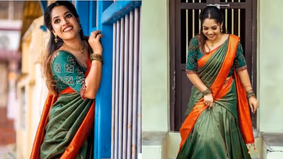 ദാവണിയിൽ തിളങ്ങി അമൃത; ഫോട്ടോഷൂട്ട് ചിത്രങ്ങള്‍ ഏറ്റെടുത്ത് ആരാധകര്‍