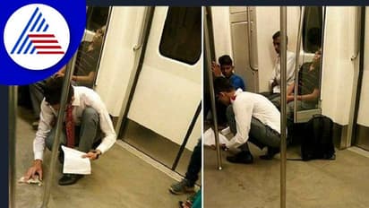 ಮೆಟ್ರೋದಲ್ಲಿ ಯುವ ತರುಣ ಮಾಡಿದ ಒಂದೊಳ್ಳೆ ಕೆಲಸ ವೈರಲ್‌