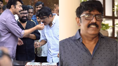 പിറന്നാൾ മധുരത്തിന്റെ നിറവിൽ ബി ഉണ്ണികൃഷ്‍ണൻ, ആഘോഷത്തില്‍ പങ്കെടുത്ത് മമ്മൂട്ടിയും