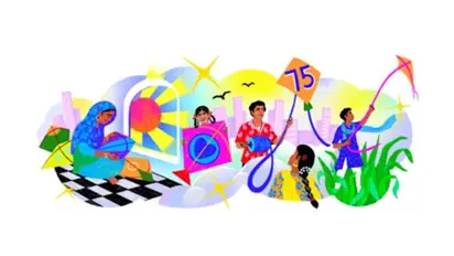 Independence Day 2022: Google doodle celebrates 75 years of India’s Independence with adorable kites GIF