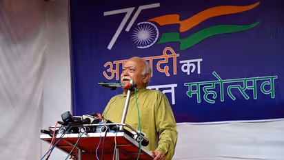 RSS Chief Mohan Bhagwat believes world will look at India in awe if nation becomes self-reliant
