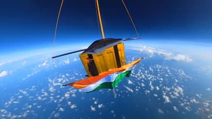 Indian tricolour unfurled 30 kilometres above the earth; watch video