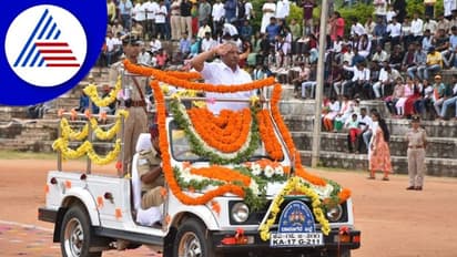 ದಾವಣಗೆರೆಯ ಬಾಪೂಜಿ ಕ್ರೀಡಾಂಗಣದಲ್ಲಿ ಧ್ವಜಾರೋಹಣ ಗೈದ ಉಸ್ತುವಾರಿ ಸಚಿವ ಬೈರತಿ ಬಸವರಾಜ್