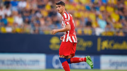 Setback for Manchester United? Alvaro Morata insists he is happy at Atletico Madrid