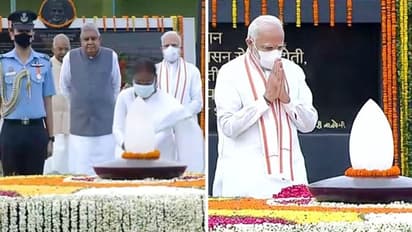 President, top leaders, pay 'floral tributes' to Atal Bihari Vajpayee on 4th death anniversary in Delhi