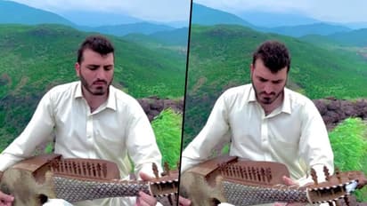 Pakistani musician delights Indians by playing the national anthem on rabab; watch video
