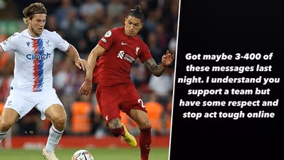 Crystal Palace's Andersen reveals '300-400' death threats after role in Liverpool star Nunez's red card