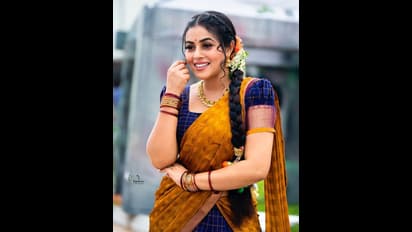 బాపు బొమ్మలా ‘ఢీ’ బ్యూటీ పరువాల విందు.. లెహంగా, వోణీలో మైమరిపిస్తున్న కేరళ కుట్టి పూర్ణ..