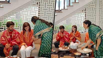 Pictures: Vijay Deverakonda's mother holds pooja at home; Ananya Panday enjoys hospitality