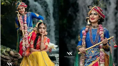 ശ്രീകൃഷ്ണനായി അനുശ്രീ, ഫോട്ടോഷൂട്ട് പങ്കുവെച്ച് താരം