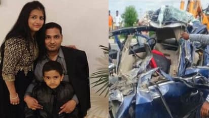 राजस्थान में भयानक एक्सीडेंट: कार की छत निकलकर दूर जा फिकी, पति-पत्नी और बेटे की दर्दनाक मौत