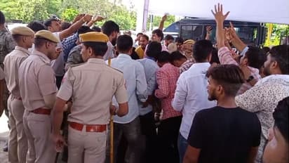 राजस्थान की छात्र राजनीति में बवाल: मंत्री की बेटी निहारिका मीणा का टिकट कटा, भारी पुलिस तैनात