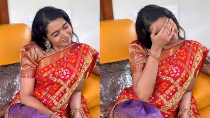 Shivathmika: హాఫ్‌ శారీలో స్టార్‌ కిడ్‌ చిలిపి పోజులు.. సిగ్గులొలికిస్తూ కవ్విస్తున్న శివాత్మిక..