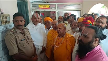 अयोध्या के मंदिर में धमाका, कब्जेदारी के शक में मठाधीशों ने 5 घंटे कोतवाली में डाला डेरा, मुकदमा दर्ज