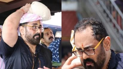 প্রথা মেনে পায়ে হেঁটেই শবরীমালা গেলেন কেন্দ্রীয় মন্ত্রী রাজীব চন্দ্রশেখর, পুজো দিলেন আয়াপ্পার মন্দিরে 