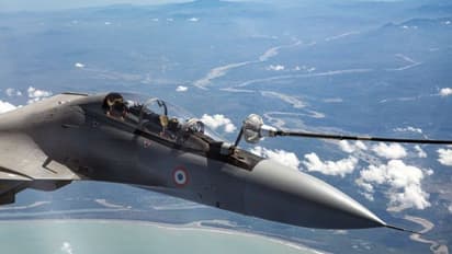 French tanker refuels IAF SU-30MKIs heading into 'Pitch Black'