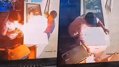 Mobile phone explodes during repair in Madhya Pradesh's Balaghat; watch shocking video here