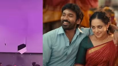 അതിര് കടന്ന ആഘോഷം; വൻ സാമ്പത്തിക നഷ്ടവും, 'തിരുച്ചിദ്രമ്പലം' ഷോയ്ക്കിടെ സ്ക്രീൻ വലിച്ചുകീറി ആരാധകർ