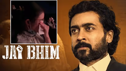 சூர்யாவின் ஜெய் பீம் படம் பார்த்து கதறி அழுத சீன மக்கள் - வைரலாகும் வீடியோ