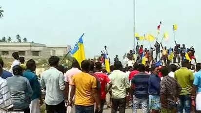 വിഴിഞ്ഞം സമരം; അഞ്ചാം ദിവസവും പൊലീസ് സാന്നിധ്യത്തില്‍ പൂട്ട് പൊളിച്ച് സമരക്കാര്‍ 