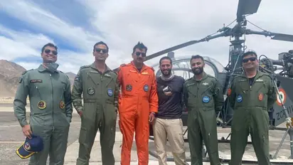 लद्दाख में फंसे इजरायली नागरिक को वायुसेना के जवानों ने बचाया, ऊंचाई के चलते सांस लेने में आ रही थी परेशानी