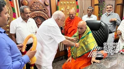 ಆದಿಚುಂಚನಗಿರಿ ಮಠಕ್ಕೆ ಭೇಟಿ‌ ನೀಡಿದ ಮಾಜಿ ಸಿಎಂ ಯಡಿಯೂರಪ್ಪ