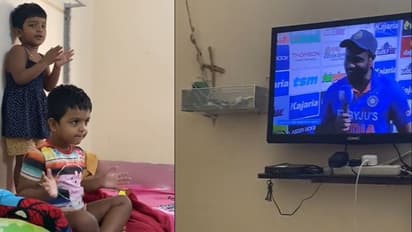 ദേ നമ്മുടെ സഞ്ജു ചേട്ടന് മാന് ഓഫ് ദ് മാച്ച്; ആര്ത്തിരമ്പി കുട്ടി ഫാന്സ്, ക്ഷമിക്കണം 'കട്ട ഫാന്സ്'- വീഡിയോ