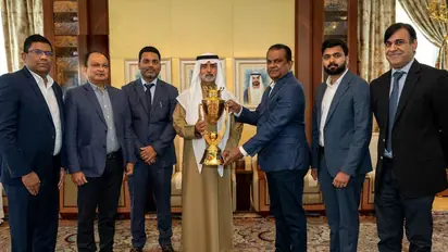 Asia Cup T20 2022 trophy unveiled in Abu Dhabi