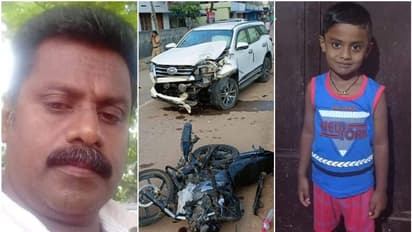 മദ്യപിച്ചവര് ആഡംബര കാറിന്റെ എയര്ബാഗില് സുരക്ഷിതര്; പൊലിഞ്ഞത് അച്ഛന്റെയും മകന്റെയും ജീവന്, തേങ്ങി നാട്