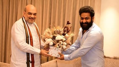 కేంద్ర మంత్రి అమిత్ షాతో జూనియర్ ఎన్టీఆర్ భేటీ.. సినీ, రాజకీయ వర్గాల్లో ఉత్కంఠ