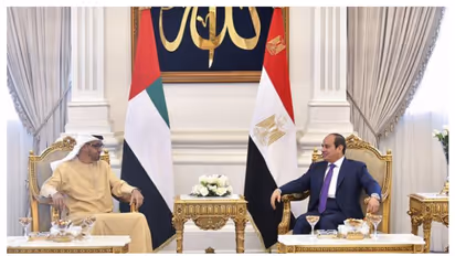 യുഎഇ പ്രസിഡന്റ് ഈജിപ്തിലെത്തി