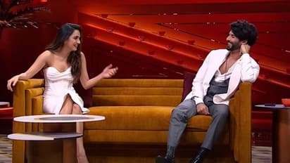 కాఫీ విత్ కరణ్ షోలో కియారా, షాహిద్.. నీ బాడీలో హాట్ గా ఉండే పార్ట్ ఏది, మళ్ళీ శృంగారం గురించే..