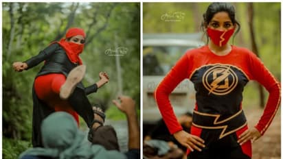 'മിന്നൽ മിനി'  ; വെെറലായി അരുണ്‍ രാജിന്റെ മറ്റൊരു ഫോട്ടോഷൂട്ട് 