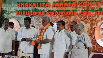 மீண்டும் பாஜகவில் இணைந்தார் அர்ஜுன மூர்த்தி… இதுதான் காரணமாம்!!