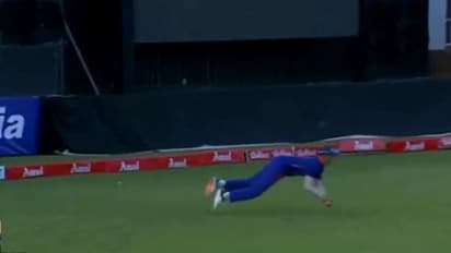 ഹോ...ആ ക്യാച്ചോടെ എല്ലാം ശുഭമായി, ഇല്ലായിരുന്നെങ്കില്; റാസയെ പറന്നുപിടിച്ച ശുഭ്മാന് ഗില്ലിന്റെ ക്യാച്ച്