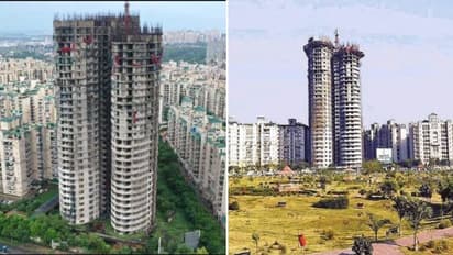 40 மாடி கட்டிடம்.. வெறும் 9 நொடிகளில் தரைமட்டமாகும் பிரபல நொய்டா இரட்டை கோபுர கட்டிடம்..! 