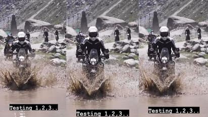 రాయల్ ఎన్ఫీల్డ్ 450సిసి బైక్.. టీజర్ లాంచ్ చేసిన సీఈఓ.. అడ్వెంచర్ & టూరింగ్ కి పర్ఫెక్ట్..